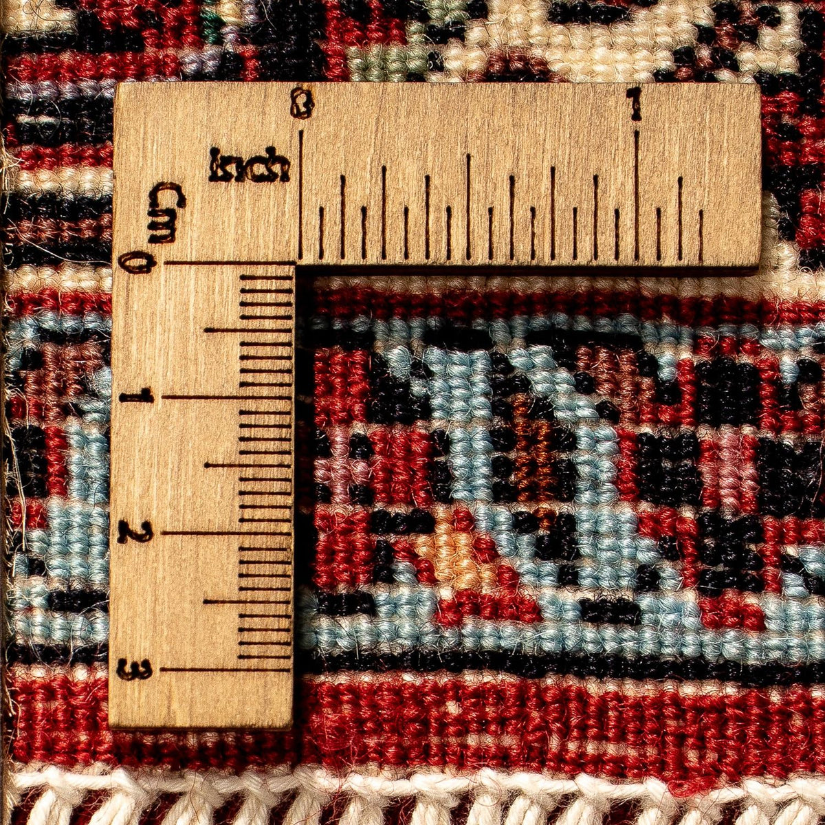 Løber Persisk tæppe - Bijar - 307 x 84 cm - flerfarvet