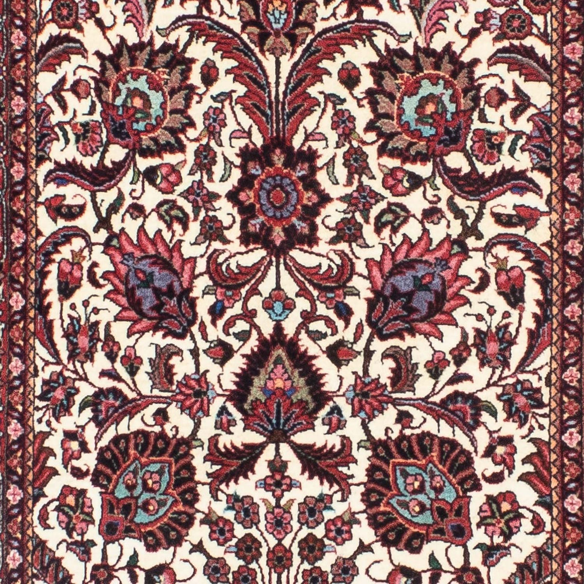 Løber Persisk tæppe - Bijar - 291 x 80 cm - beige