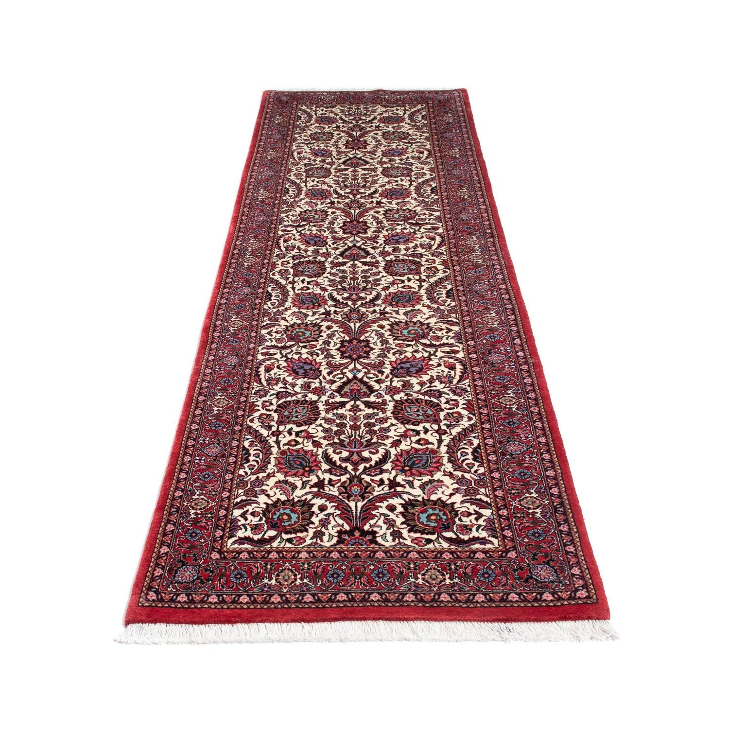 Løber Persisk tæppe - Bijar - 291 x 80 cm - beige