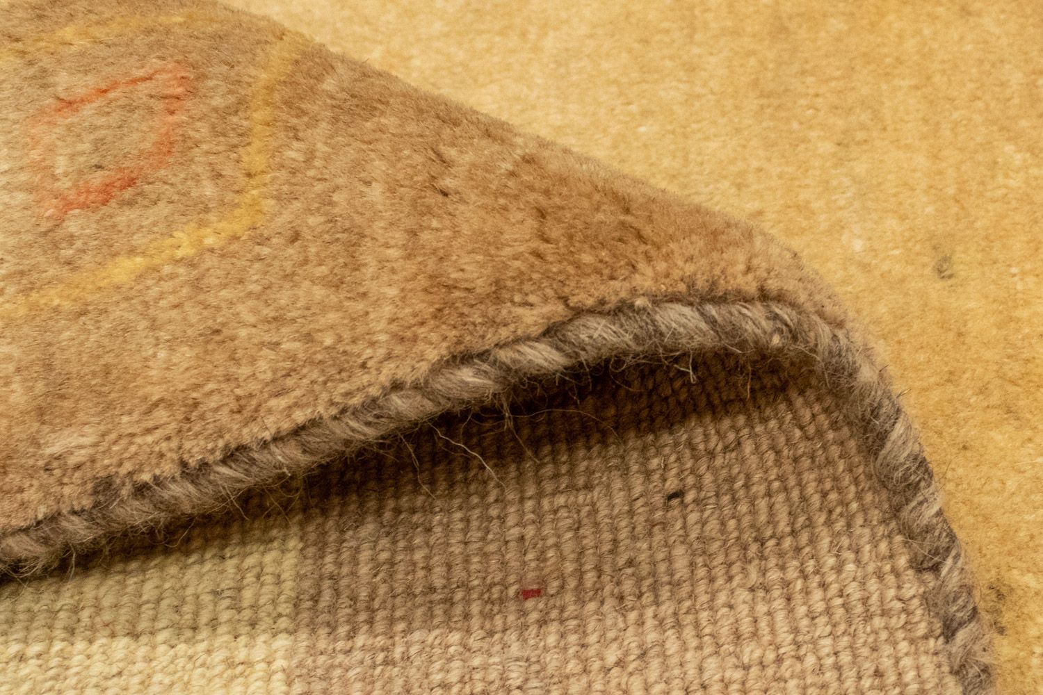 Gabbeh-tæppe - Persisk - 174 x 121 cm - guld