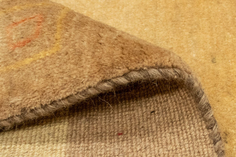 Gabbeh-tæppe - Persisk - 174 x 121 cm - guld