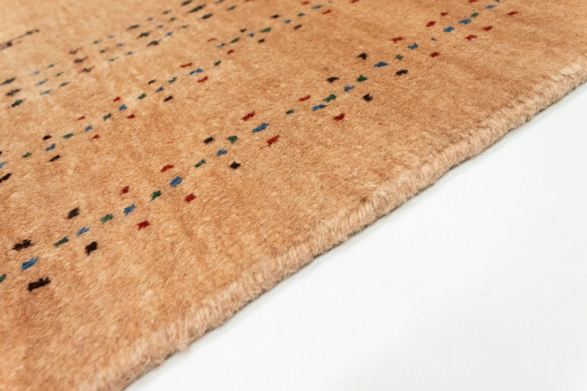 Gabbeh-tæppe - Persisk - 197 x 154 cm - rød