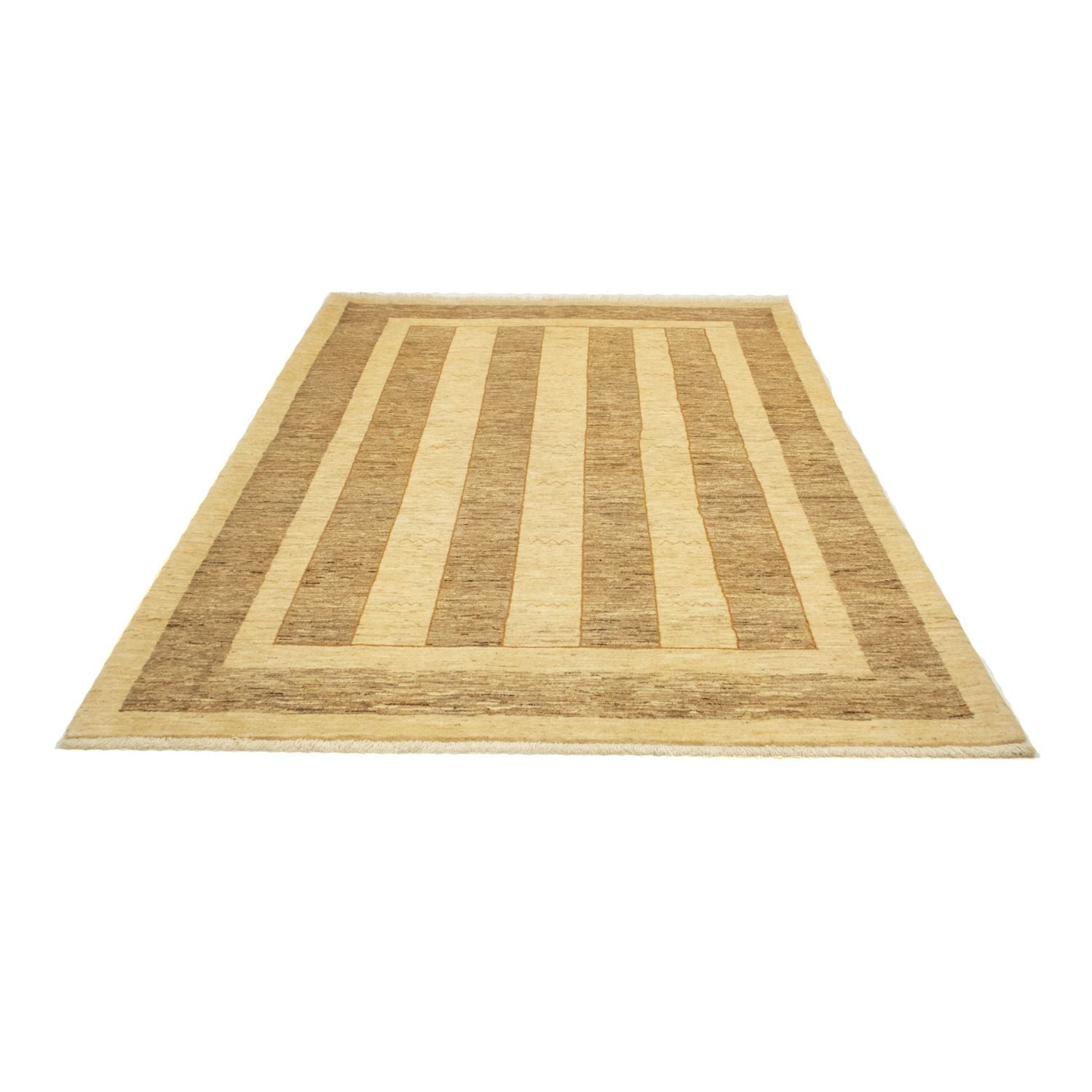 Gabbeh Tæppe - Loribaft Persisk - 248 x 168 cm - beige