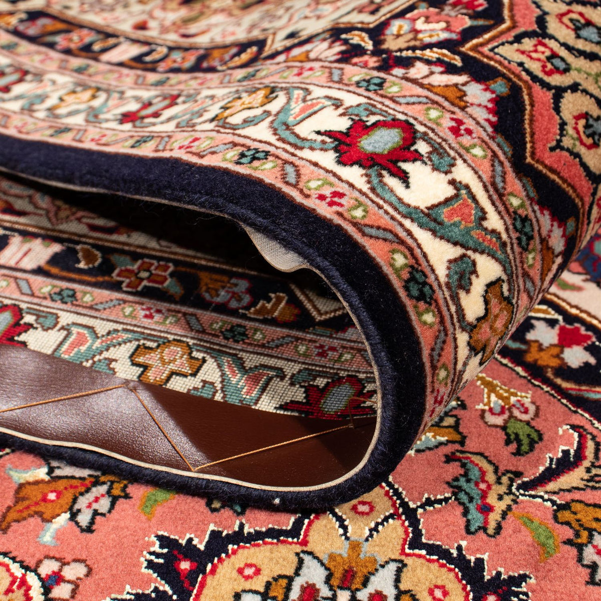 Persisk tæppe - Tabriz - Royal - 242 x 205 cm - flerfarvet