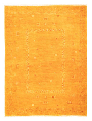 Gabbeh-tæppe - Persisk - 224 x 177 cm - guld