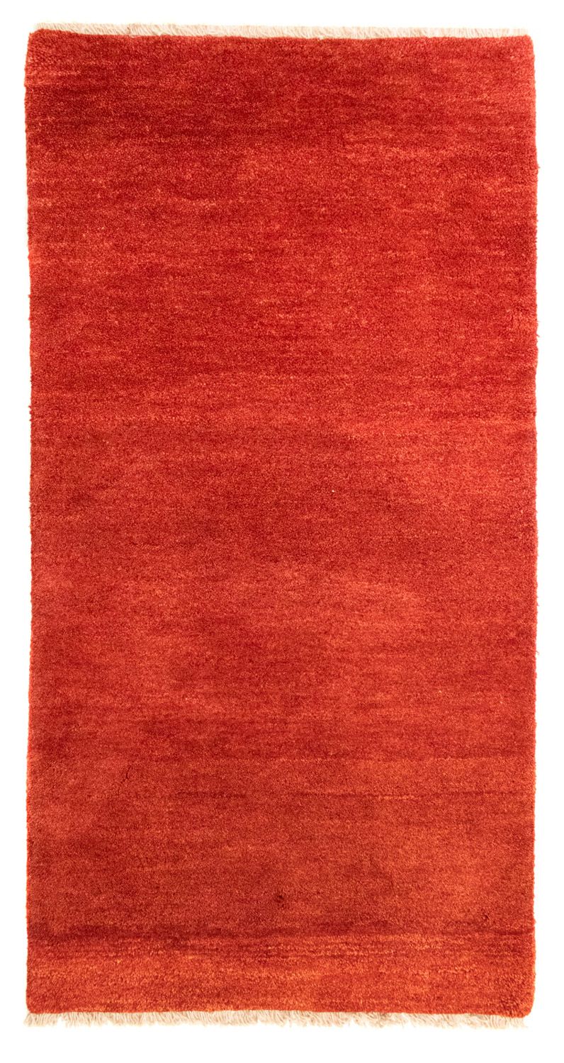 Gabbeh-tæppe - Persisk - 141 x 70 cm - rød
