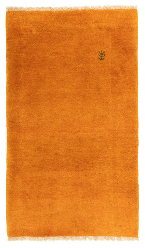 Gabbeh-tæppe - Persisk - 131 x 80 cm - guld