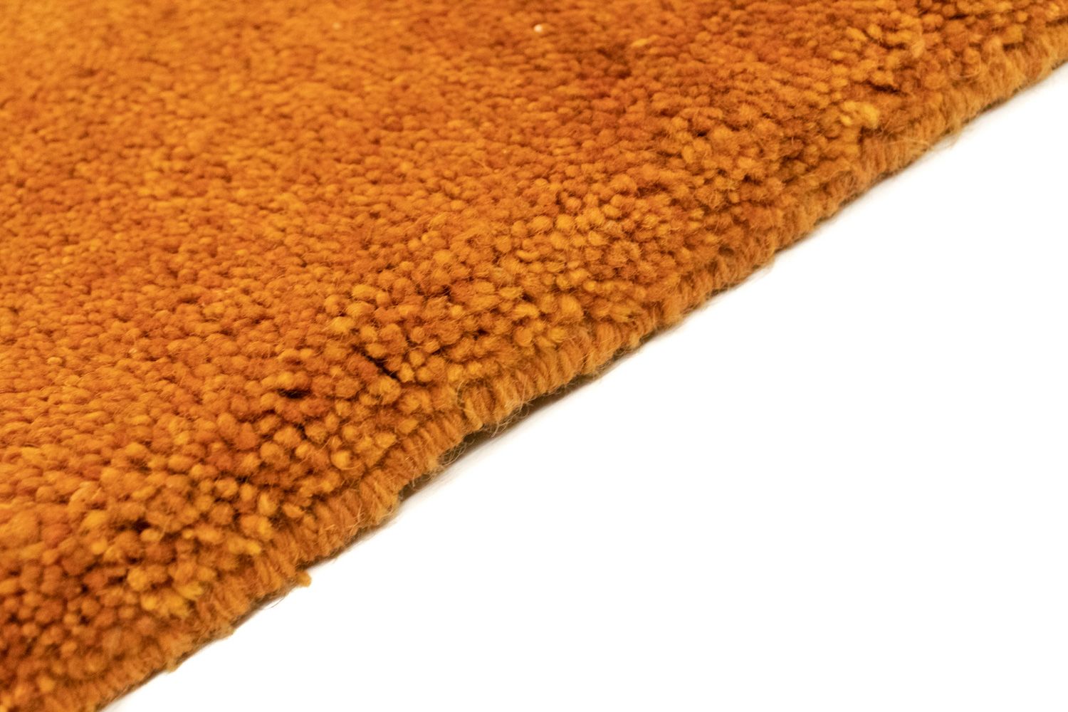Gabbeh-tæppe - Persisk - 131 x 80 cm - guld