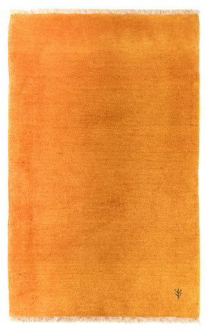 Gabbeh-tæppe - Persisk - 133 x 88 cm - guld