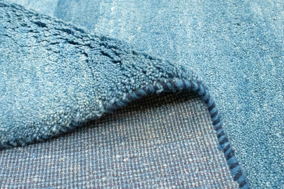 Gabbeh-tæppe - Persisk - 343 x 267 cm - blå