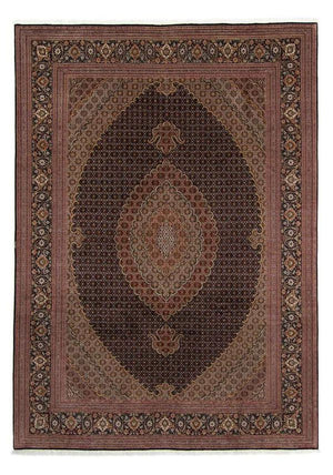 Persisk tæppe - Tabriz - 346 x 252 cm - brun
