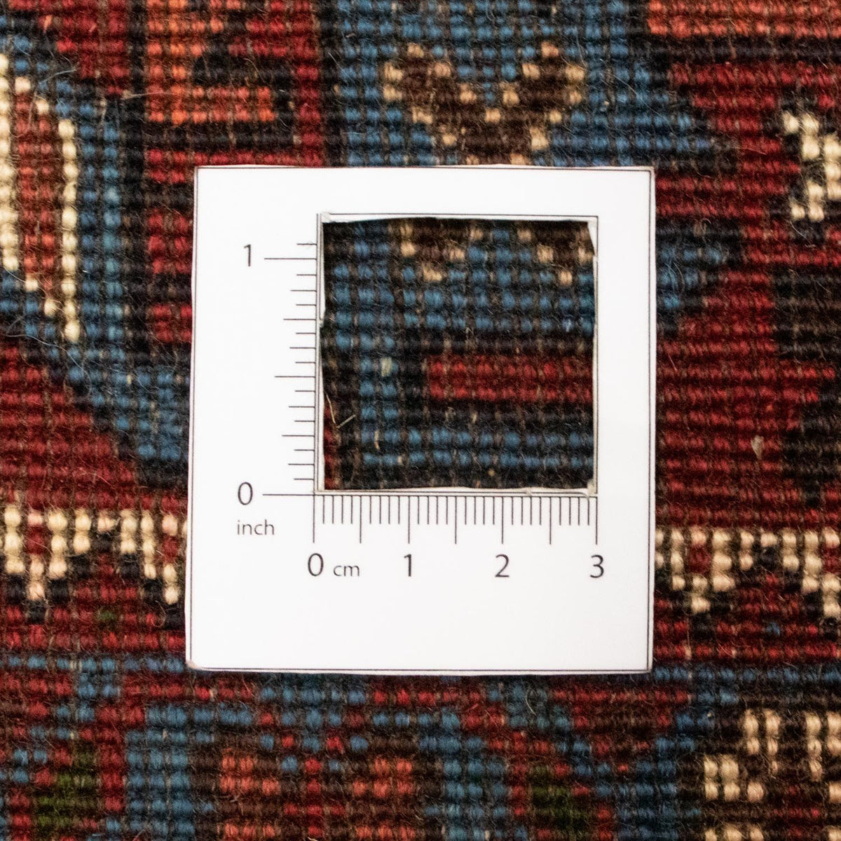 Persisk tæppe - Nomadisk - 200 x 159 cm - rød