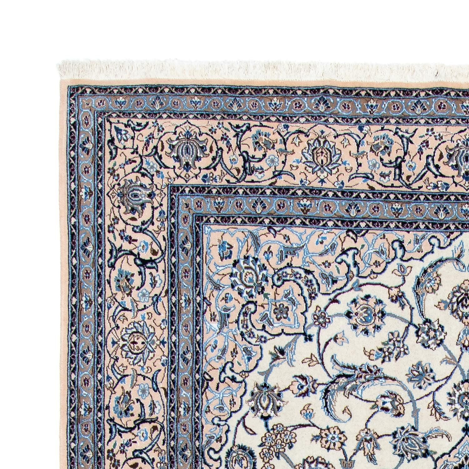 Persisk tæppe - Nain - Royal - 300 x 204 cm - beige