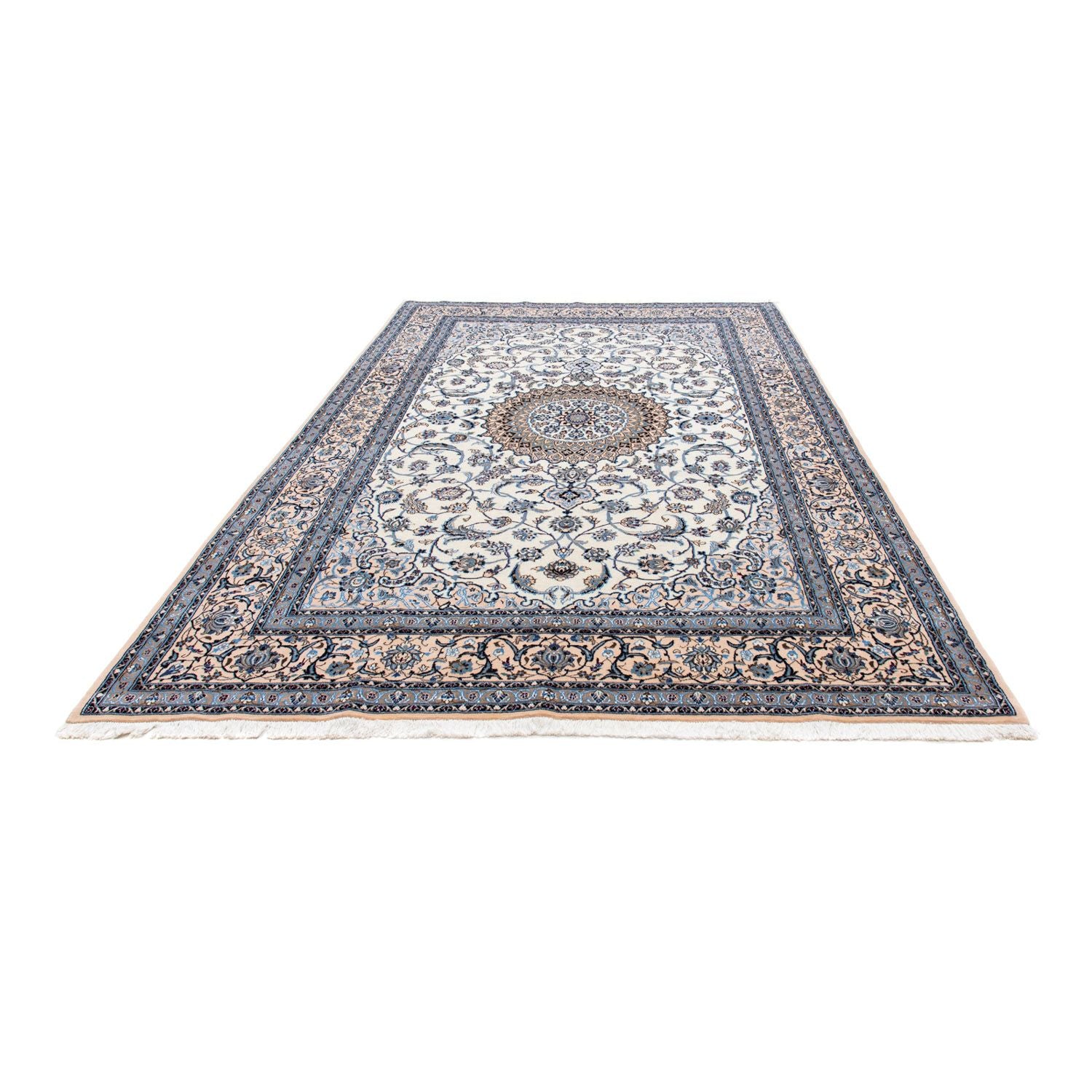 Persisk tæppe - Nain - Royal - 300 x 204 cm - beige
