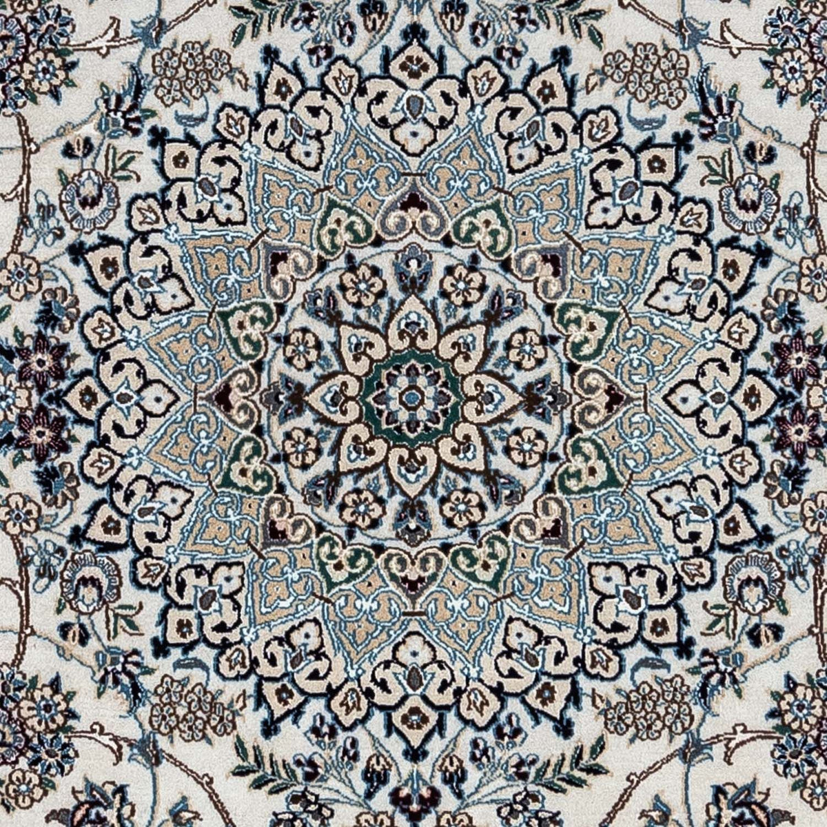 Persisk tæppe - Nain - Royal - 352 x 243 cm - beige