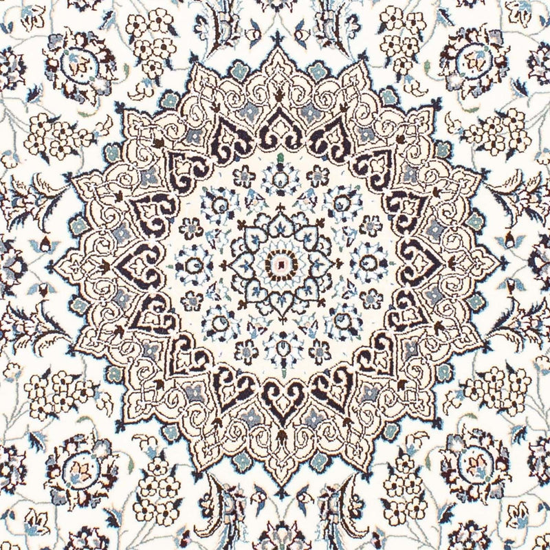 Persisk tæppe - Nain - Royal firkantet  - 205 x 198 cm - beige
