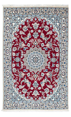Persisk tæppe - Nain - Royal - 187 x 112 cm - mørkerød