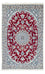 Persisk tæppe - Nain - Royal - 187 x 112 cm - mørkerød