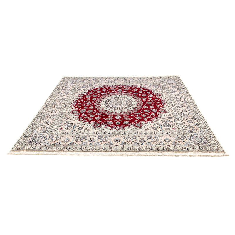 Persisk tæppe - Nain - Premium firkantet  - 204 x 193 cm - beige