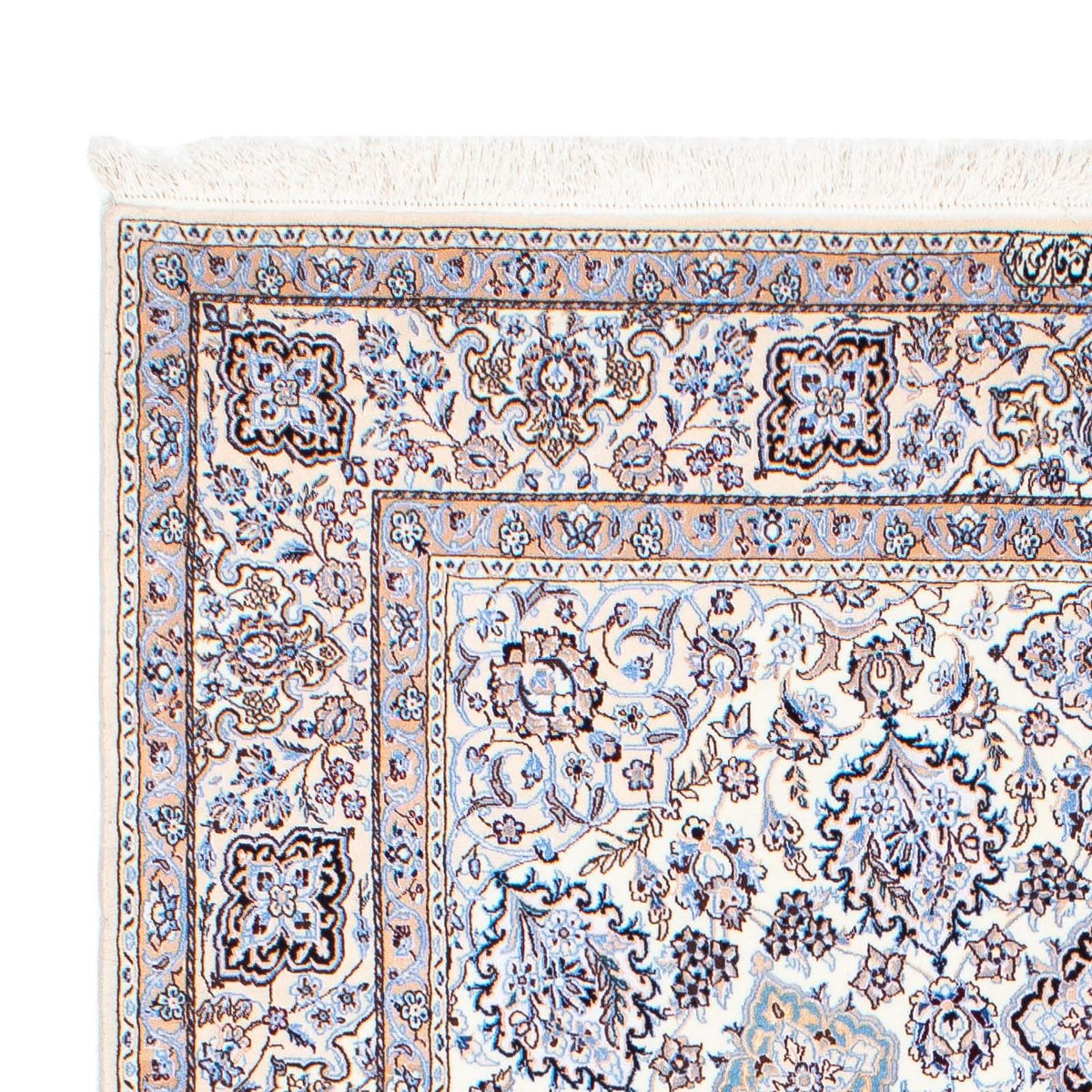 Persisk tæppe - Nain - Premium - 224 x 144 cm - beige