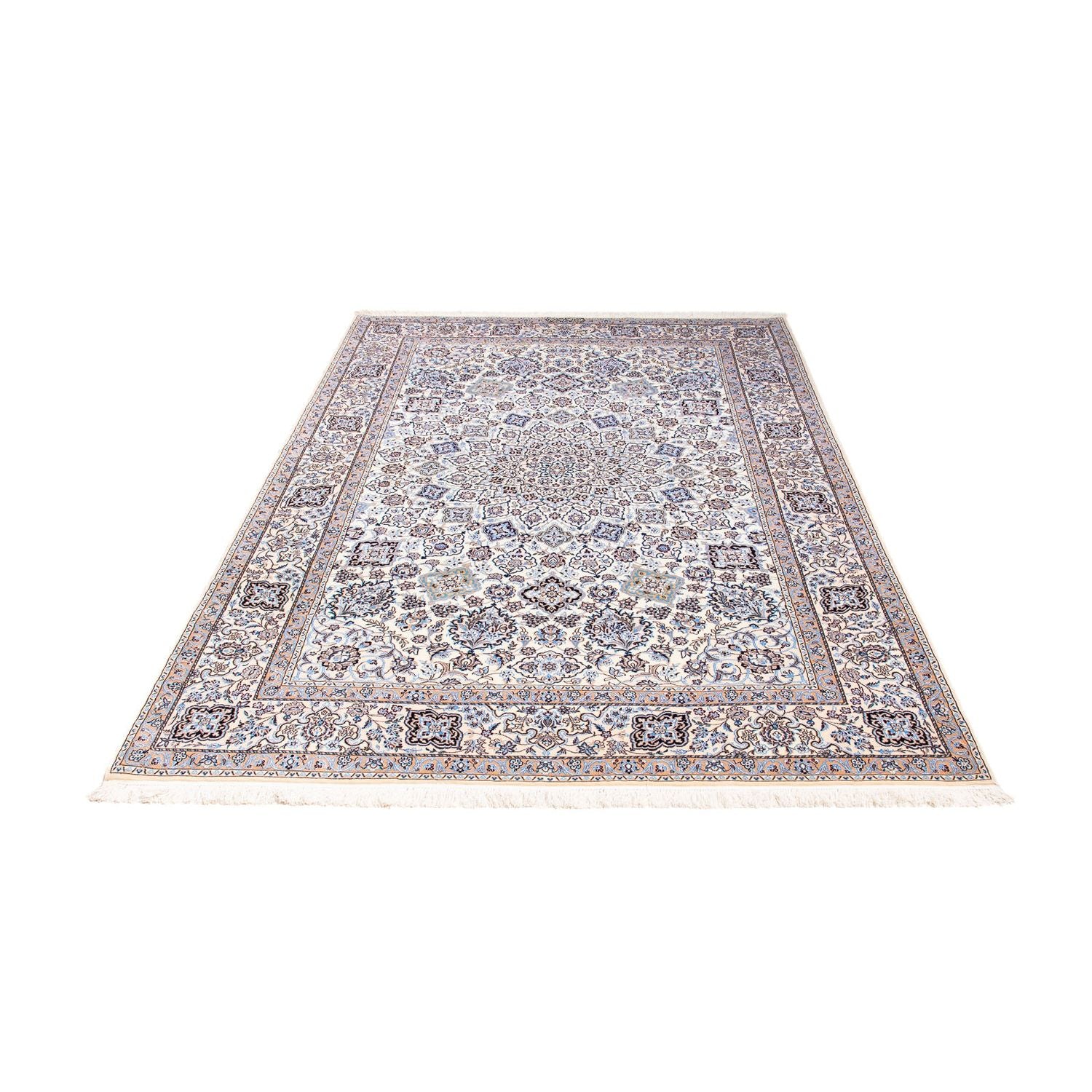 Persisk tæppe - Nain - Premium - 224 x 144 cm - beige