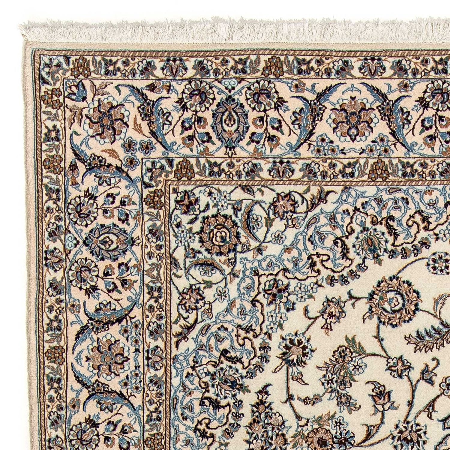 Persisk tæppe - Nain - Premium - 290 x 202 cm - beige