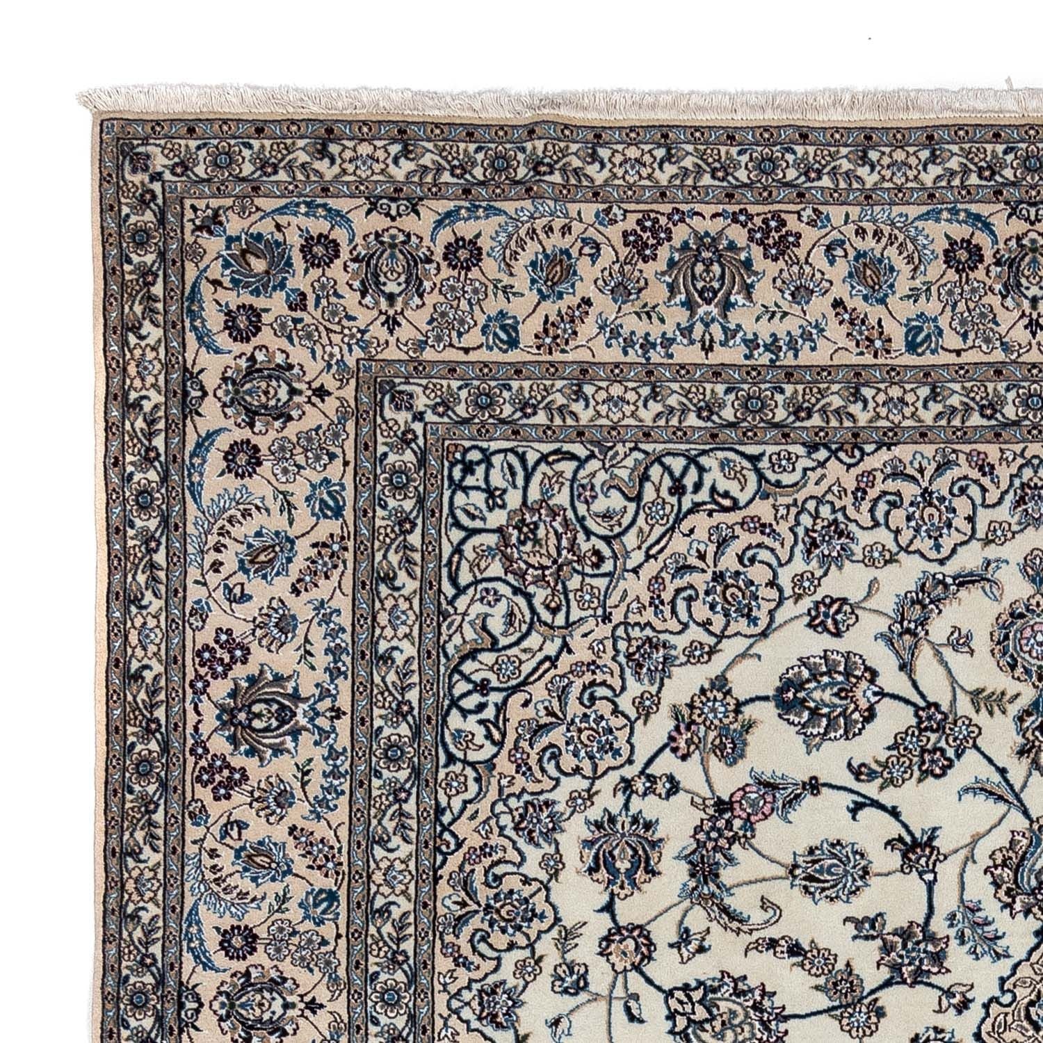 Persisk tæppe - Nain - Royal - 360 x 250 cm - beige