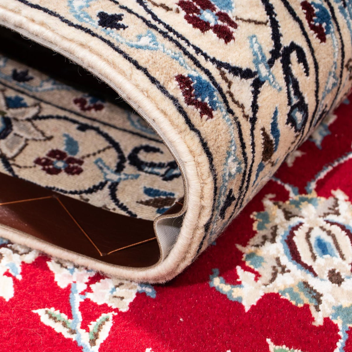 Persisk tæppe - Nain - Royal - 170 x 108 cm - rød