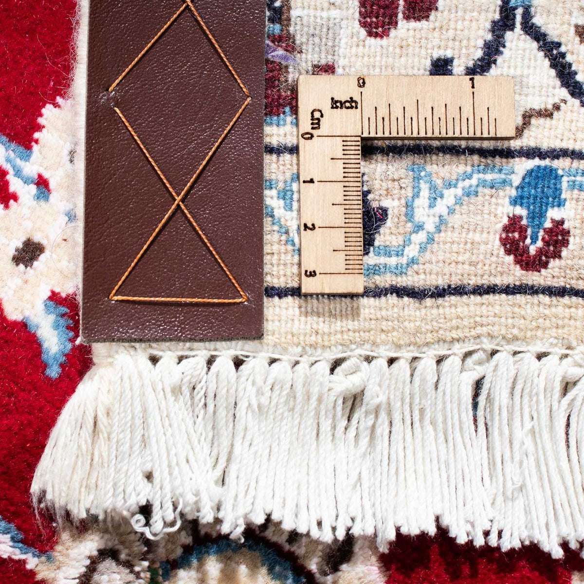 Persisk tæppe - Nain - Royal - 170 x 108 cm - rød