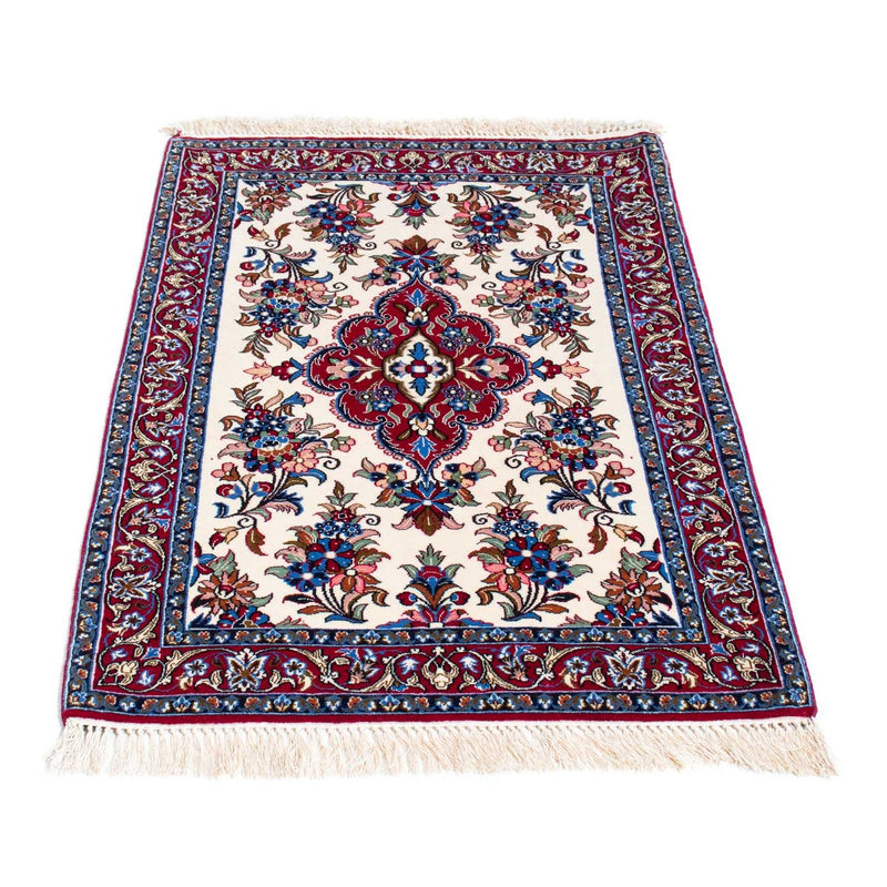 Persisk tæppe - Isfahan - Premium - 107 x 72 cm - beige