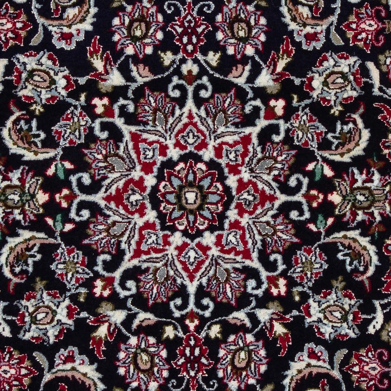 Persisk tæppe - Isfahan - Premium - 107 x 69 cm - mørkerød