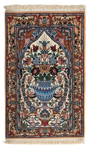 Persisk tæppe - Isfahan - Premium - 108 x 69 cm - flerfarvet