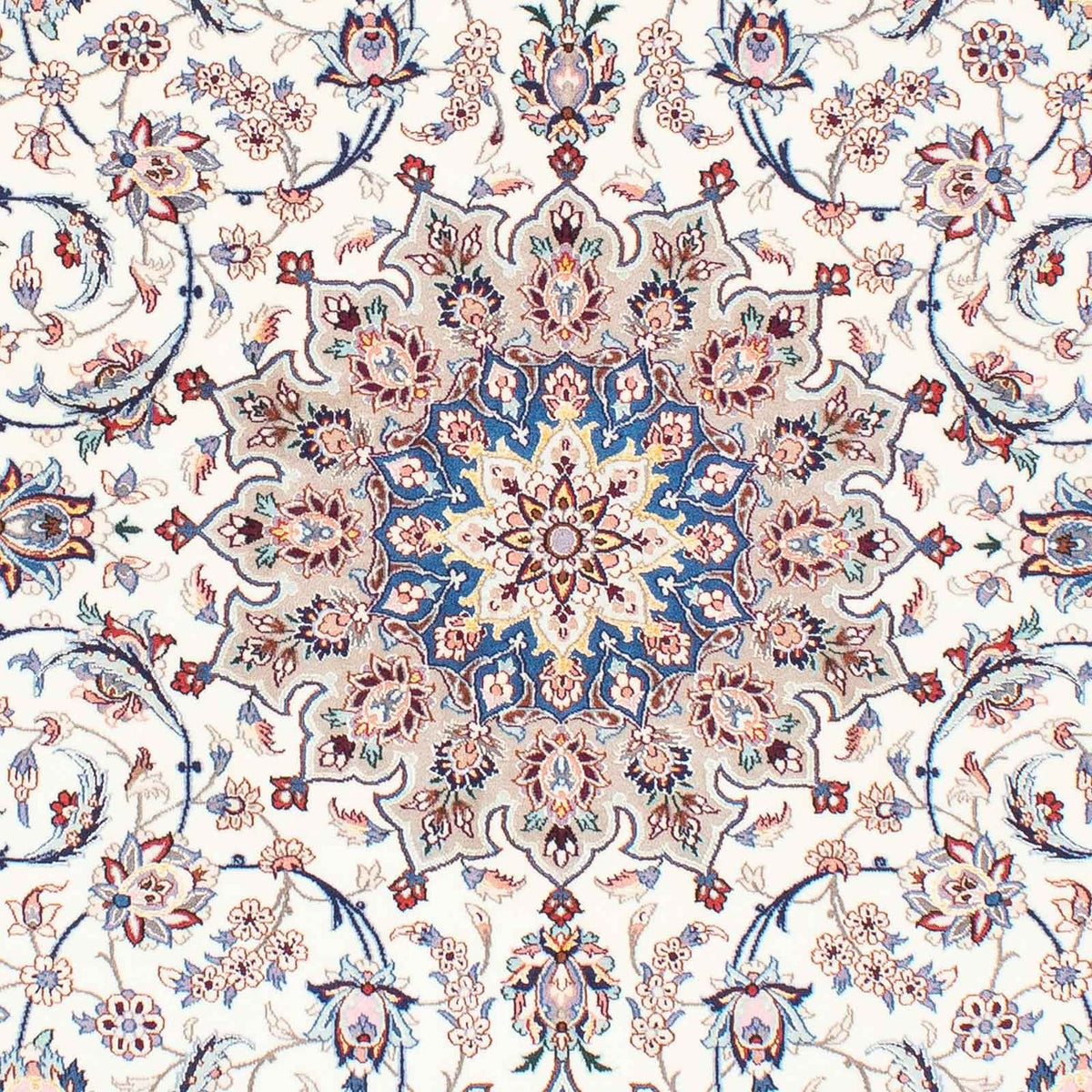 Persisk tæppe - Isfahan - Premium - 228 x 156 cm - beige