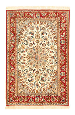 Persisk tæppe - Isfahan - Premium - 163 x 109 cm - beige
