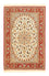 Persisk tæppe - Isfahan - Premium - 163 x 109 cm - beige
