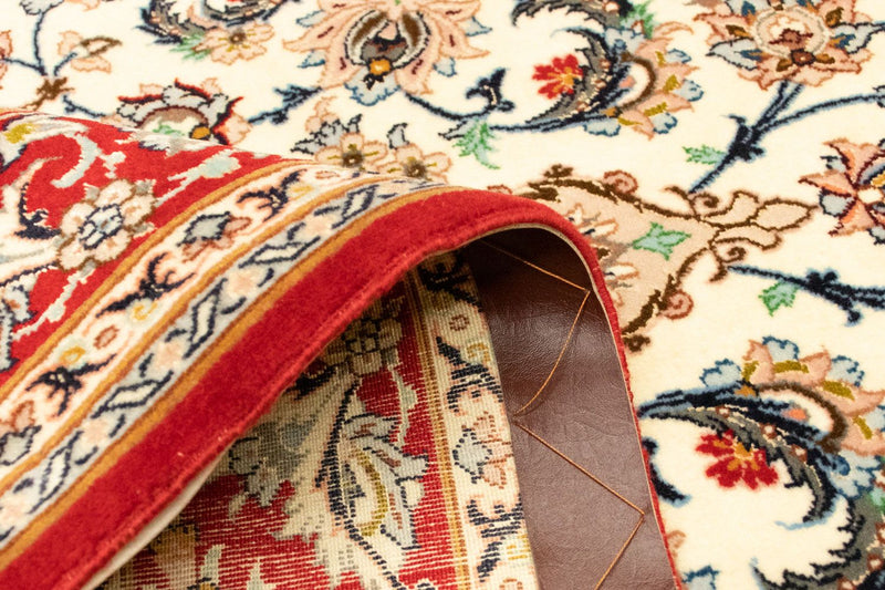 Persisk tæppe - Isfahan - Premium - 163 x 109 cm - beige
