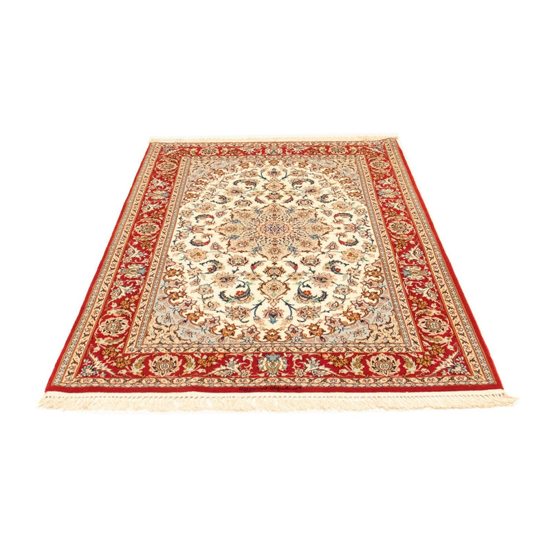 Persisk tæppe - Isfahan - Premium - 163 x 109 cm - beige