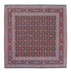 Persisk tæppe - Tabriz firkantet  - 156 x 155 cm - flerfarvet
