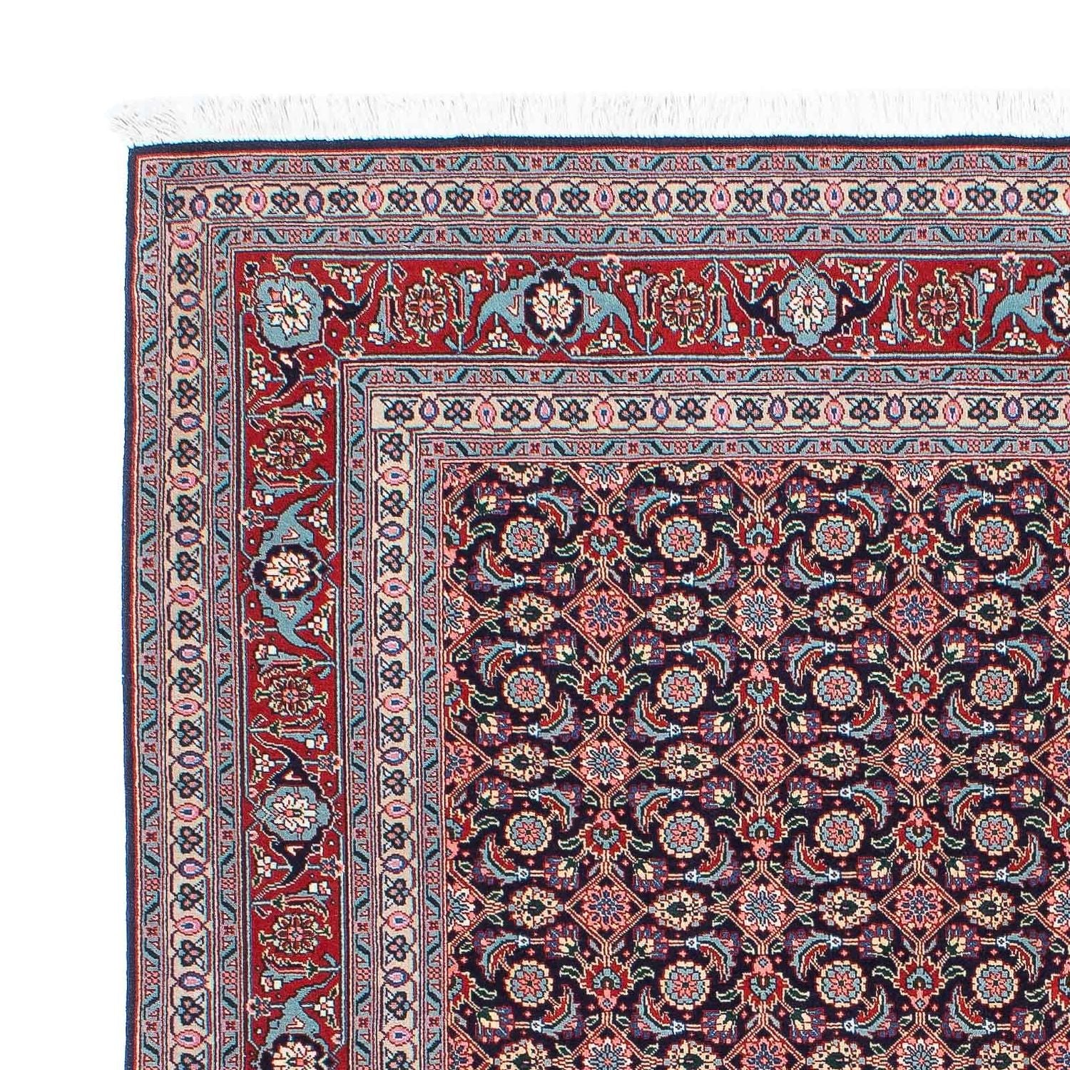 Persisk tæppe - Tabriz firkantet  - 156 x 155 cm - flerfarvet