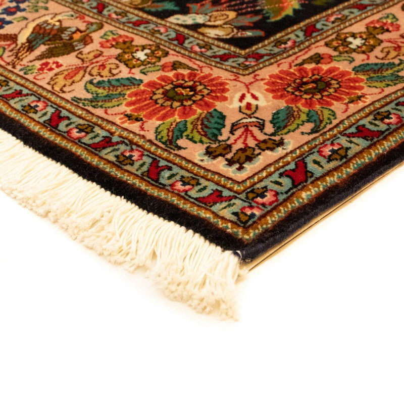 Persisk tæppe - Tabriz - Royal - 148 x 100 cm - mørkeblå