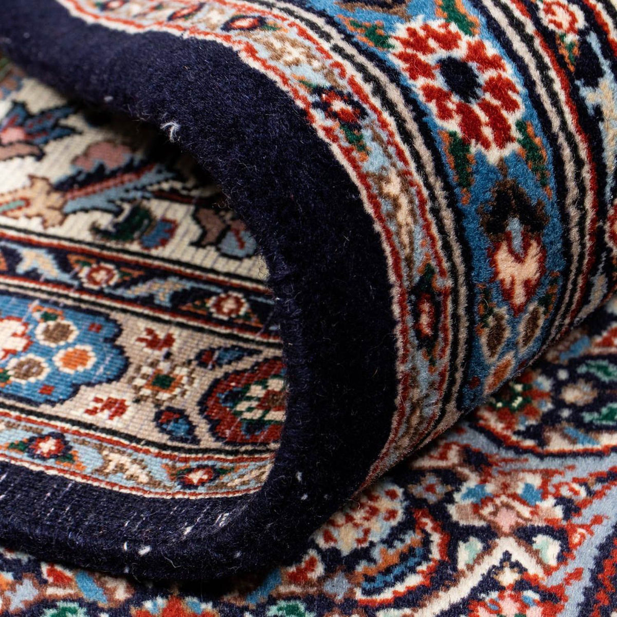 Persisk tæppe - Classic - 290 x 198 cm - mørkeblå