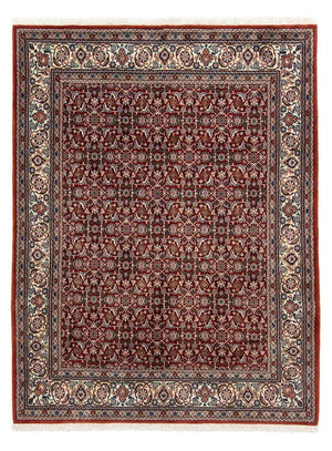 Persisk tæppe - Classic - 194 x 150 cm - mørkerød