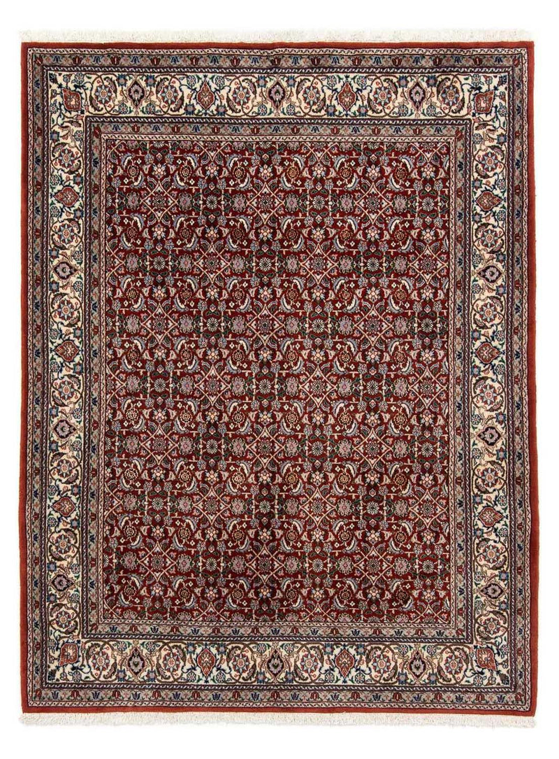 Persisk tæppe - Classic - 194 x 150 cm - mørkerød