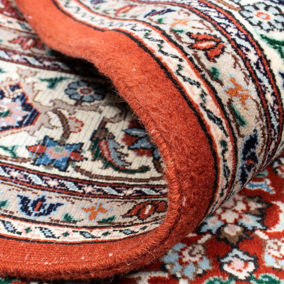 Persisk tæppe - Classic - 194 x 150 cm - mørkerød