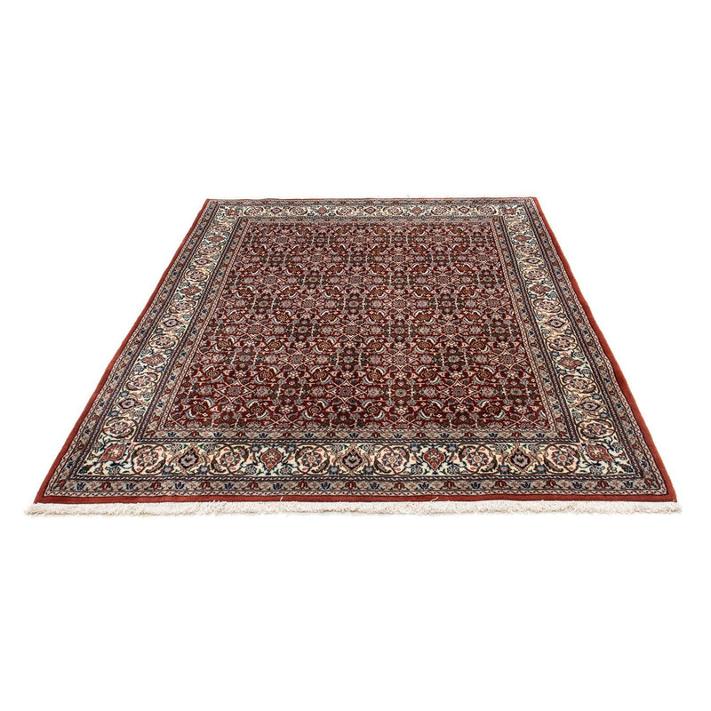 Persisk tæppe - Classic - 194 x 150 cm - mørkerød