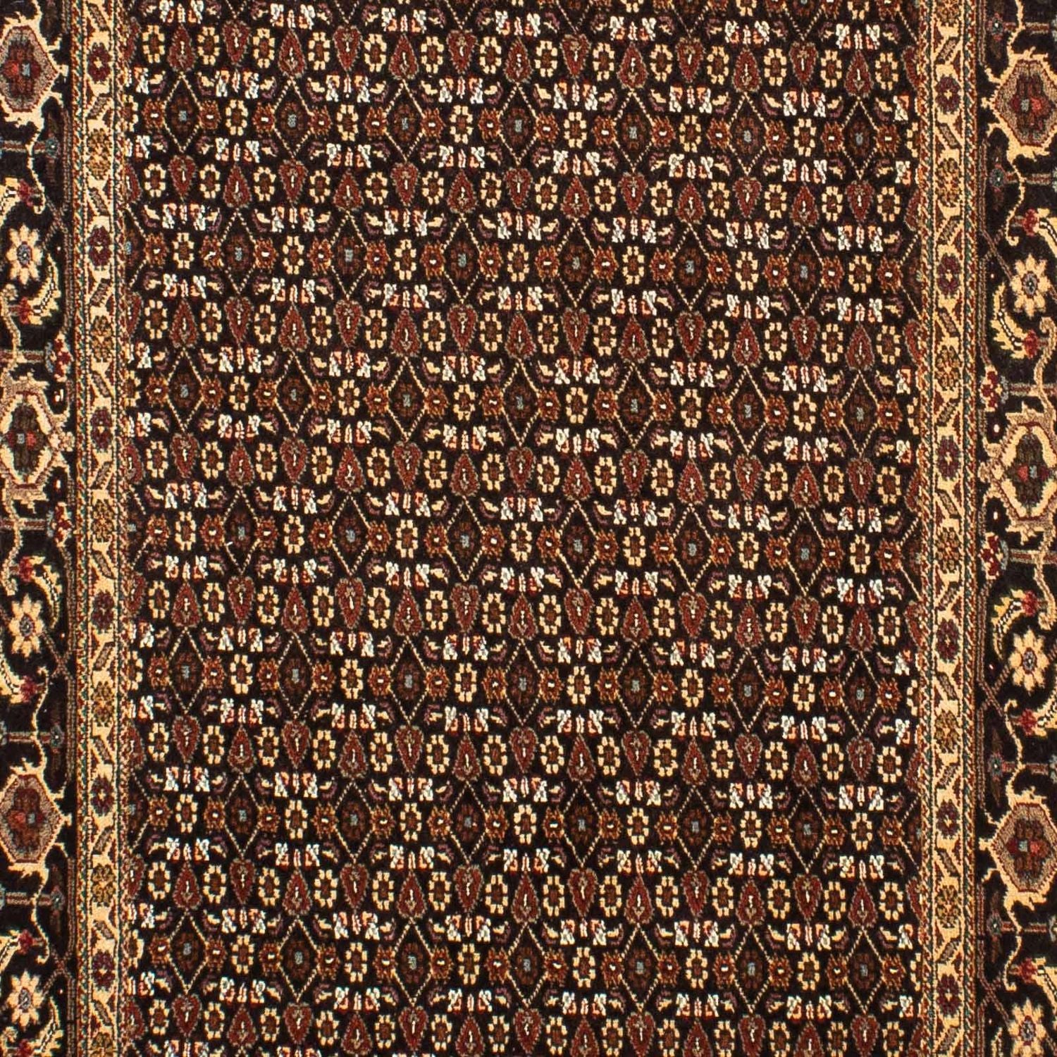 Løber Persisk tæppe - Tabriz - 295 x 99 cm - flerfarvet