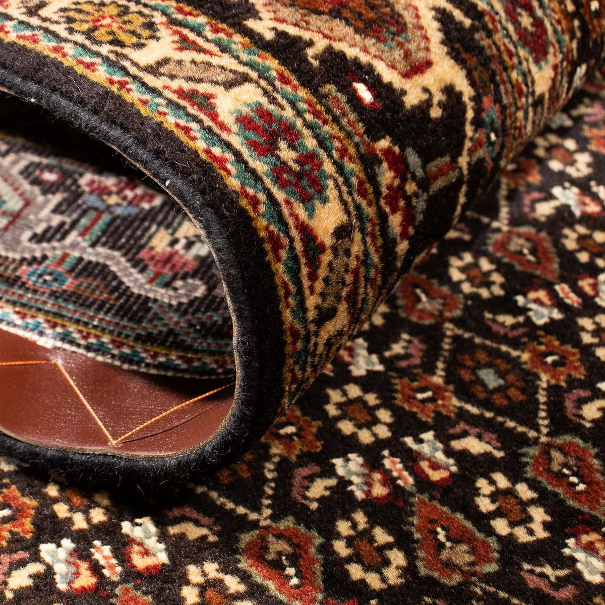 Løber Persisk tæppe - Tabriz - 295 x 99 cm - flerfarvet