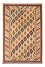 Kelim-tæppe - orientalsk - 207 x 148 cm - lys brun