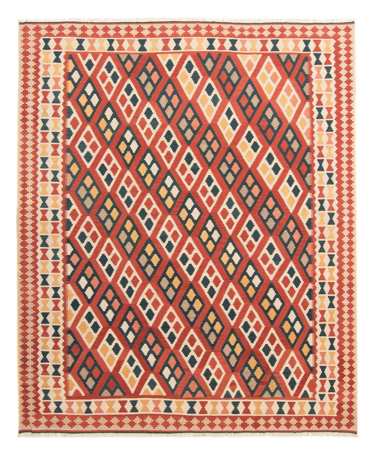 Kelim-tæppe - orientalsk - 313 x 260 cm - flerfarvet