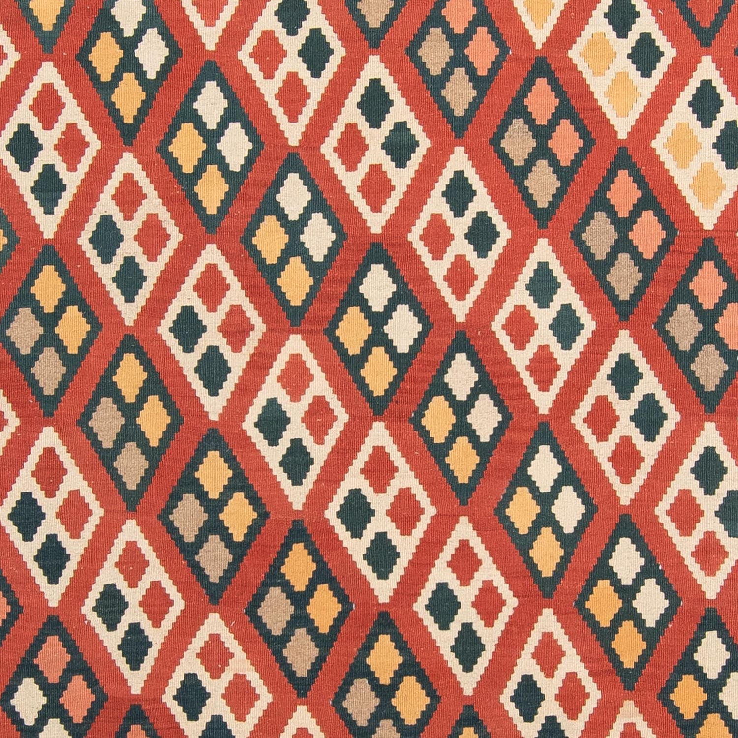 Kelim-tæppe - orientalsk - 313 x 260 cm - flerfarvet